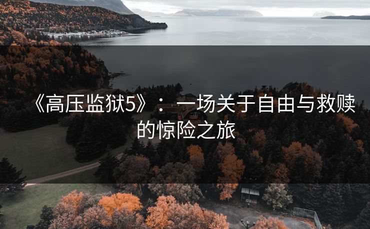 《高压监狱5》：一场关于自由与救赎的惊险之旅